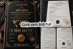 Giấy uỷ quyền Lovense Lush tại VN